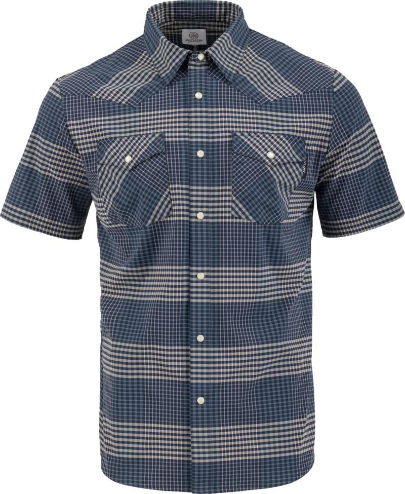 Cody Shirt - Mens - night / eucalyptus plaid 1