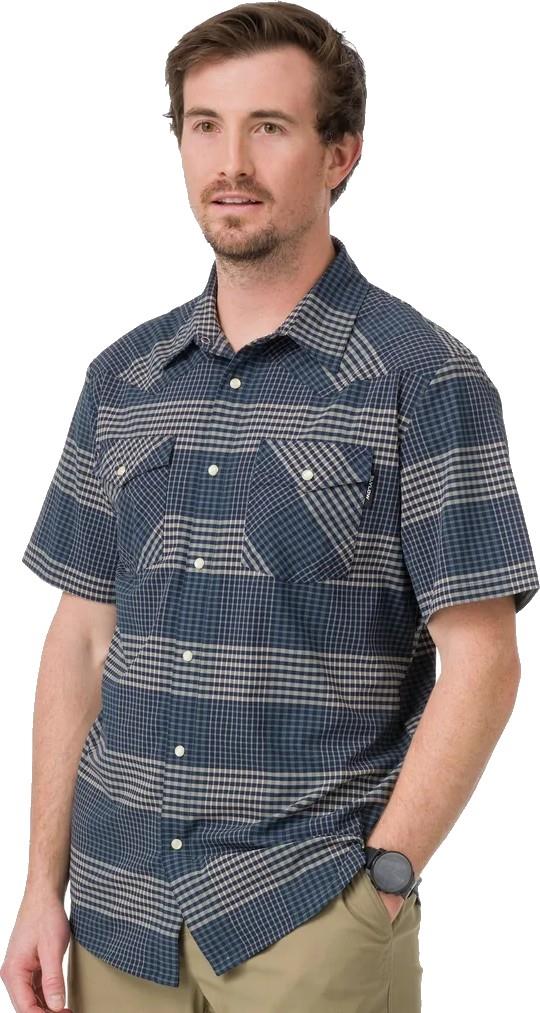 Cody Shirt - Mens - night / eucalyptus plaid 1