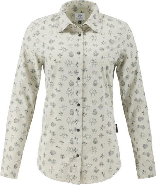 Dolly Shirt - Womens - mist / palm icons 1