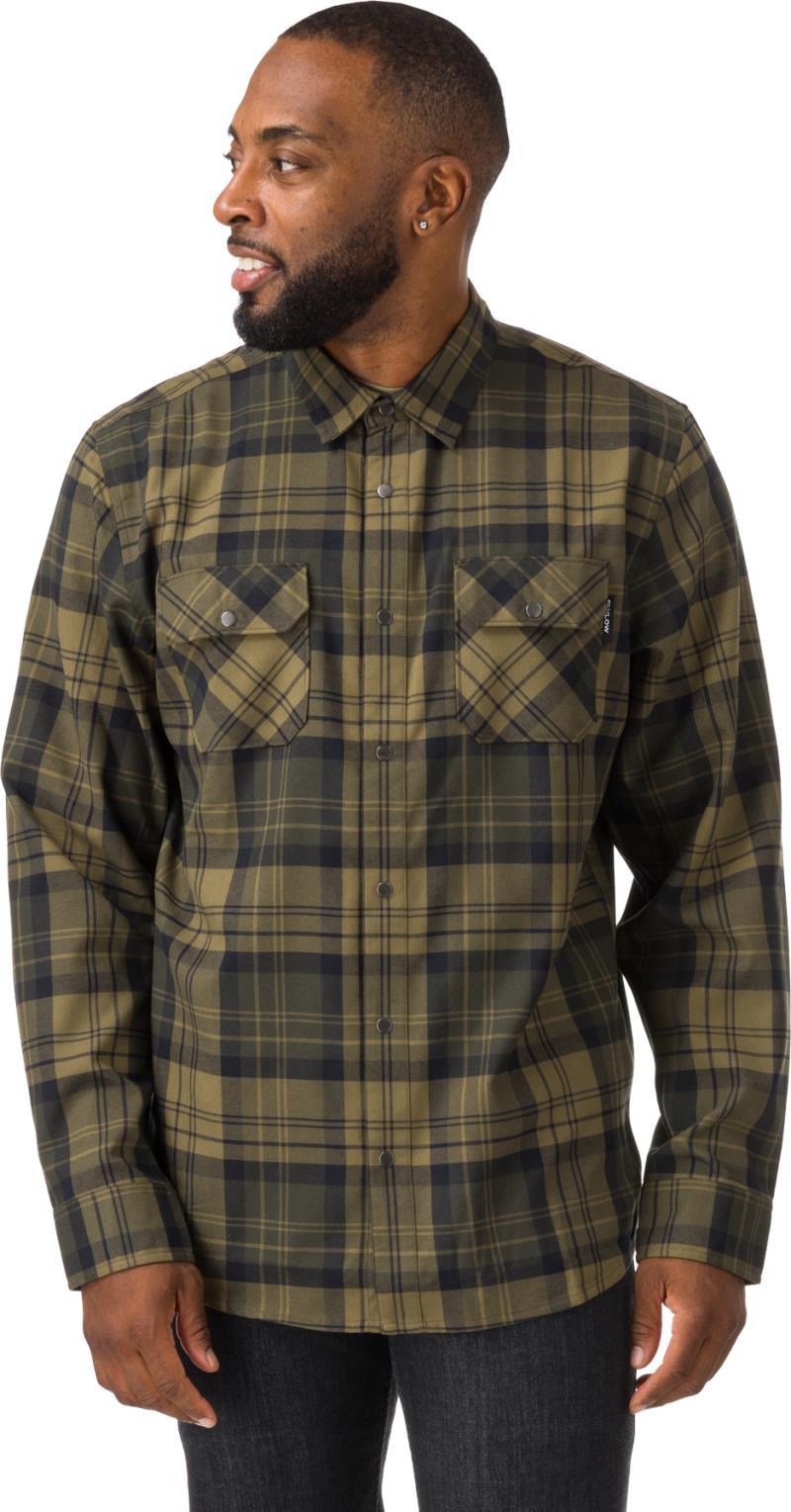 Handlebar Tech Flannel - Mens - capers 1