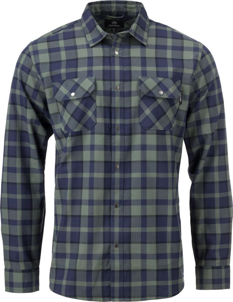 Handlebar Tech Flannel - Mens - grove 1