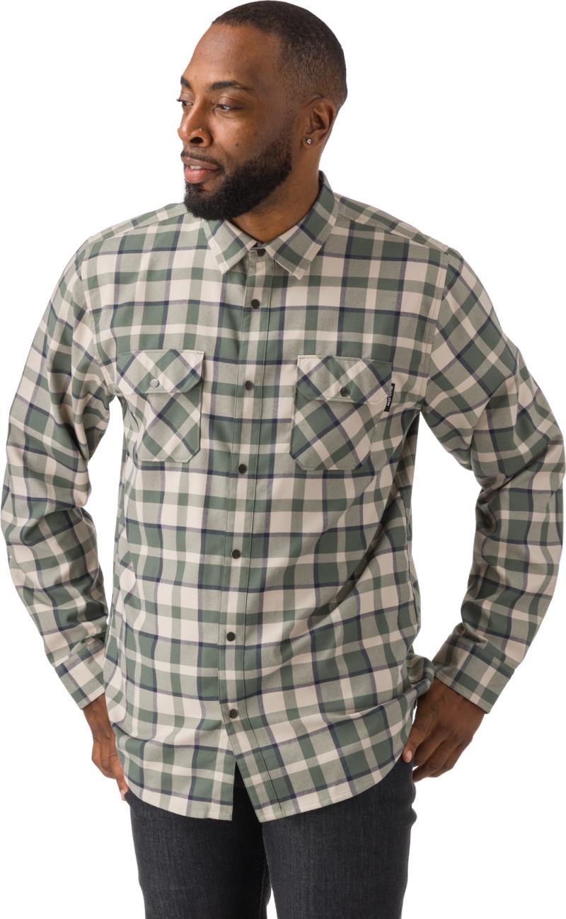 Handlebar Tech Flannel - Mens - marble 1