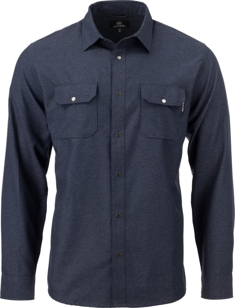 Handlebar Tech Flannel - Mens - night heather 1