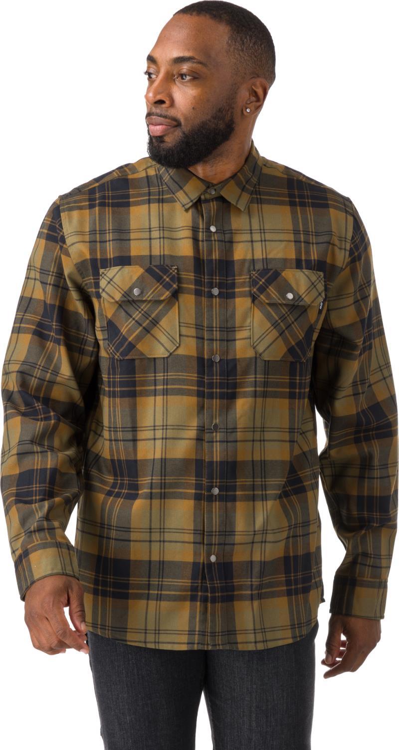 Handlebar Tech Flannel - Mens - rye / black 1