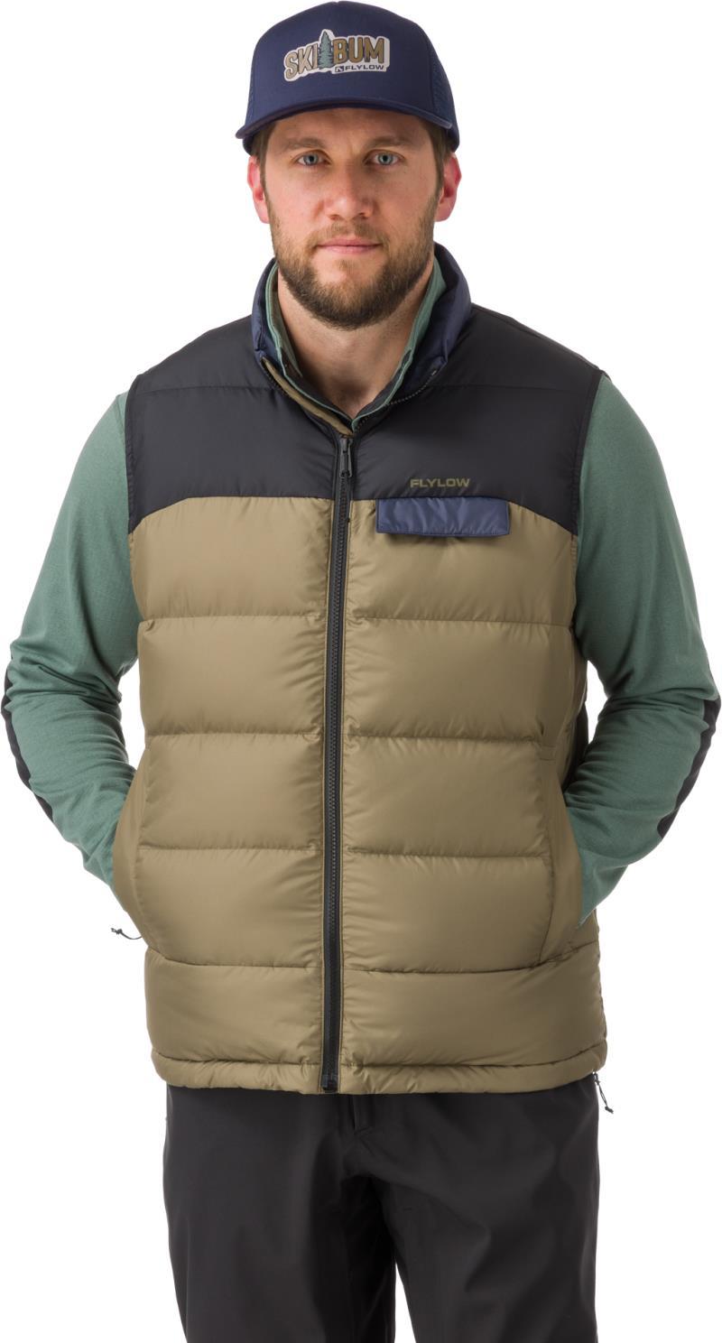 Larry Vest - Mens - capers / black 1