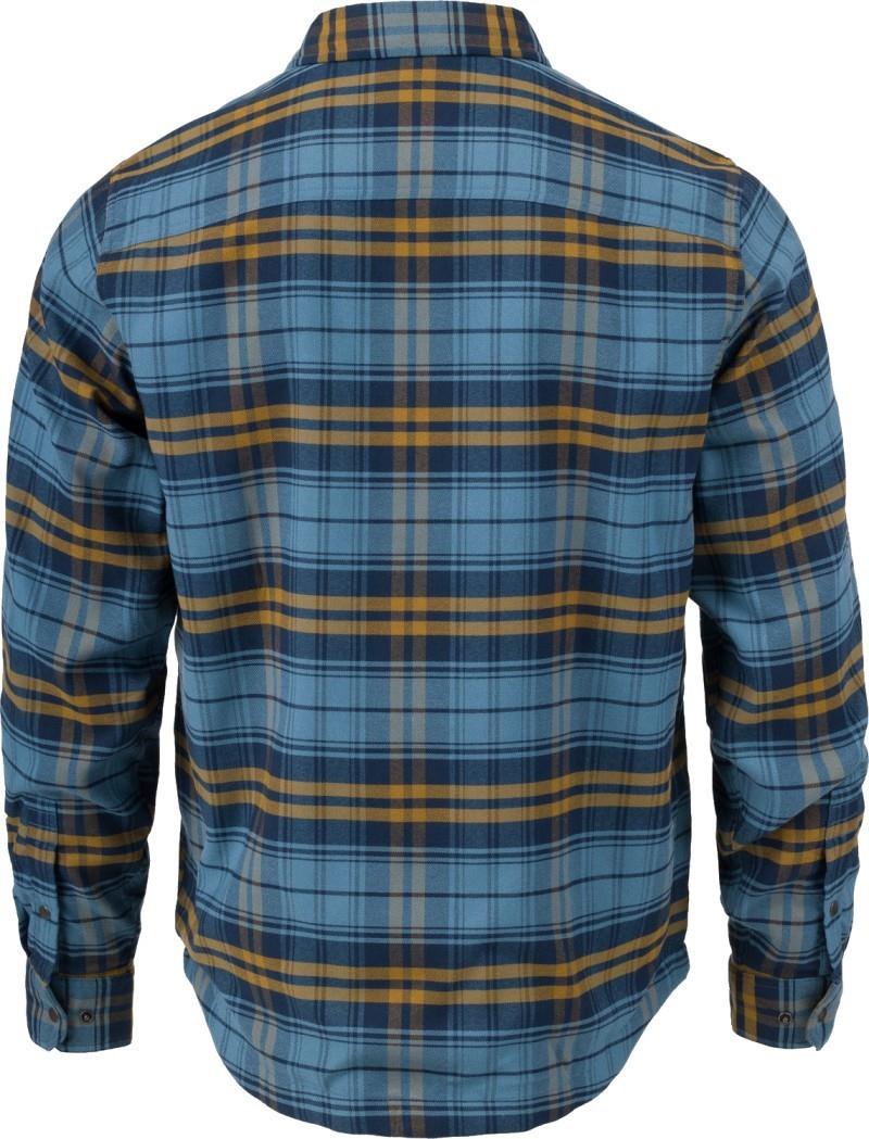 Lassen Fleece Lined Flannel - Mens - ocean / rye plaid 1