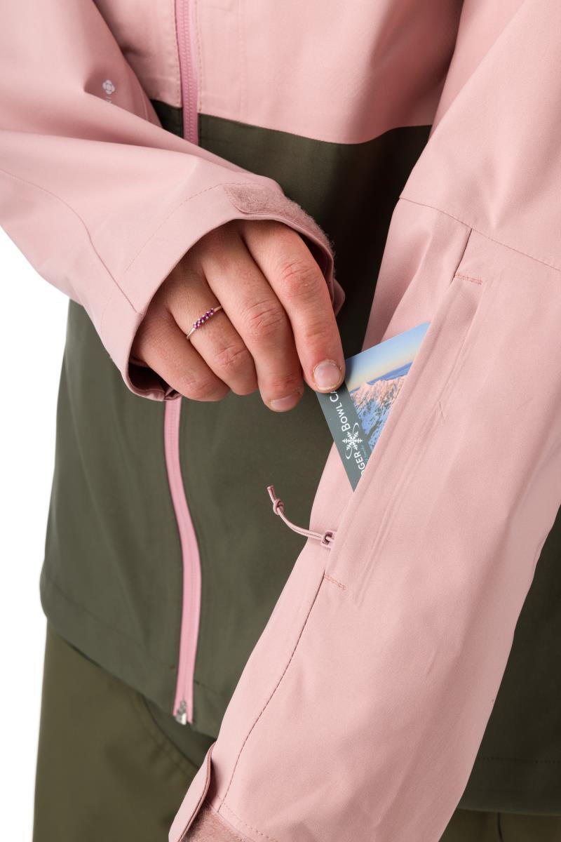 Lucy Jacket - Womens - dusty iris / evergreen 1
