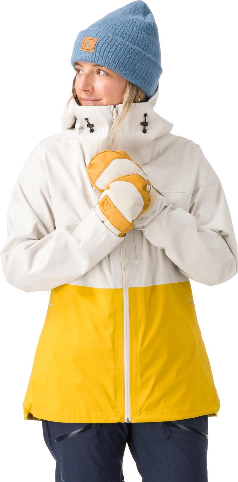 Lucy Jacket - Womens - marble / butterscotch 1
