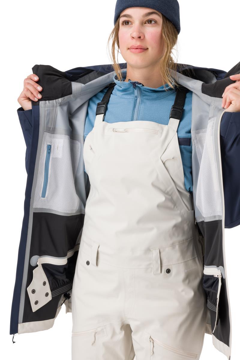 Lucy Jacket - Womens - night / vintage blue / marble 1