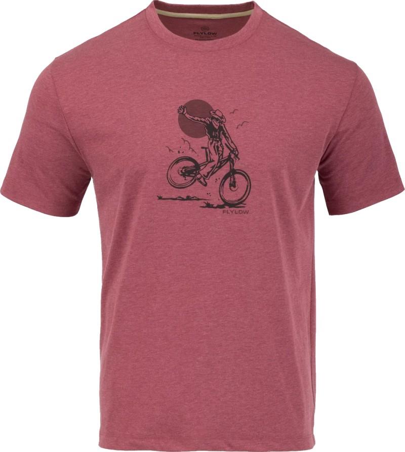MTB Trick Tee - Mens - garnet 1