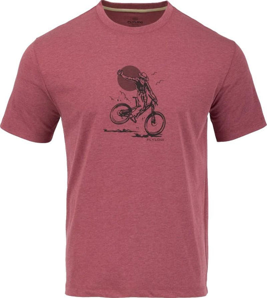 MTB Trick Tee - Mens - garnet 1