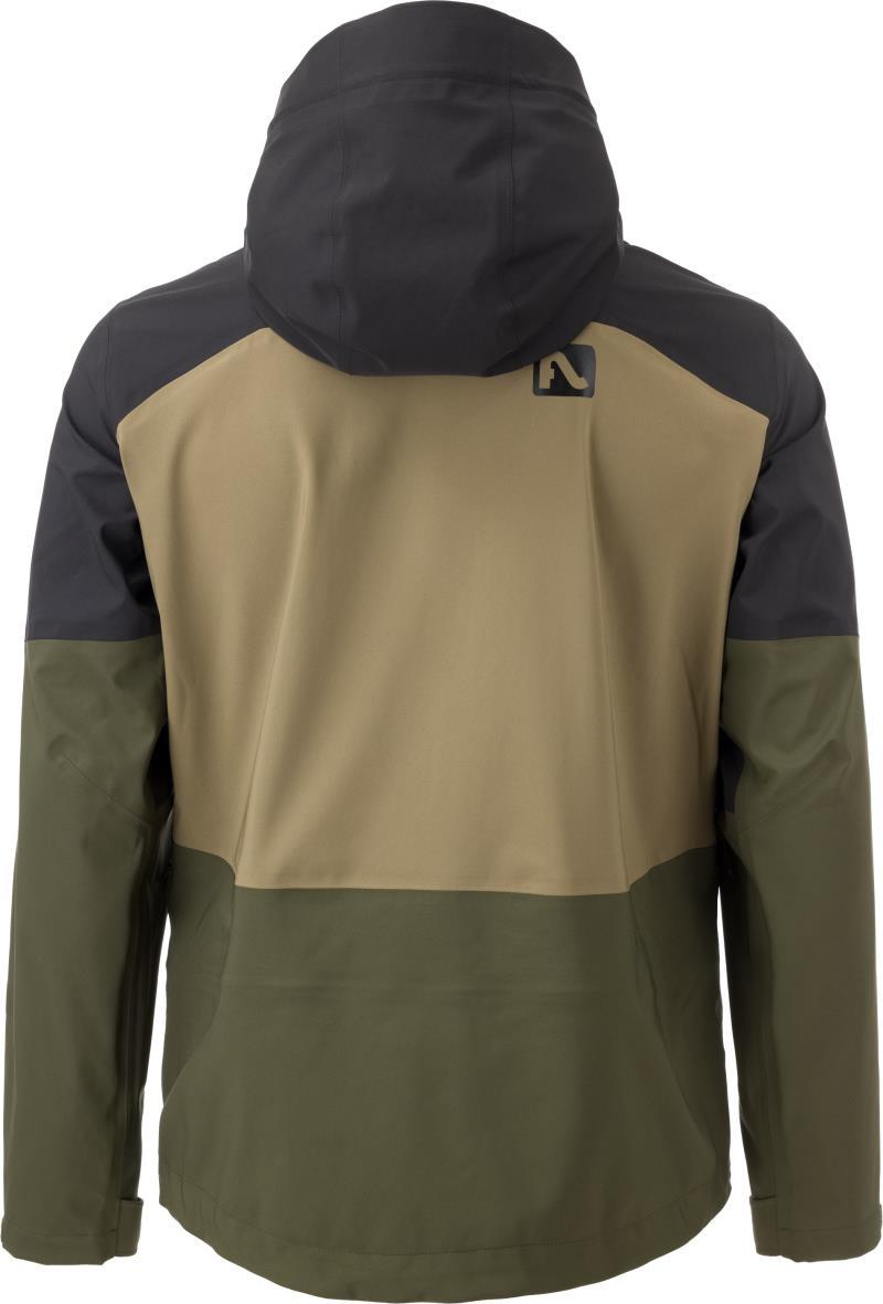 Malone Jacket - Mens - black / capers / evergreen 1