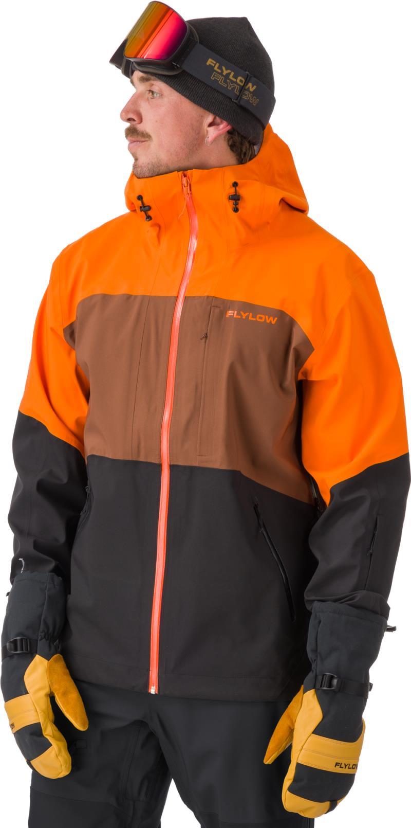 Malone Jacket - Mens - blaze / bigfoot / black 1