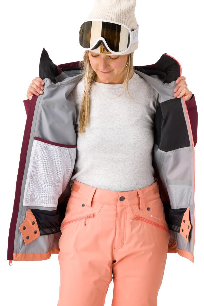Puma Jacket - Womens - ruby / sundrenched 1