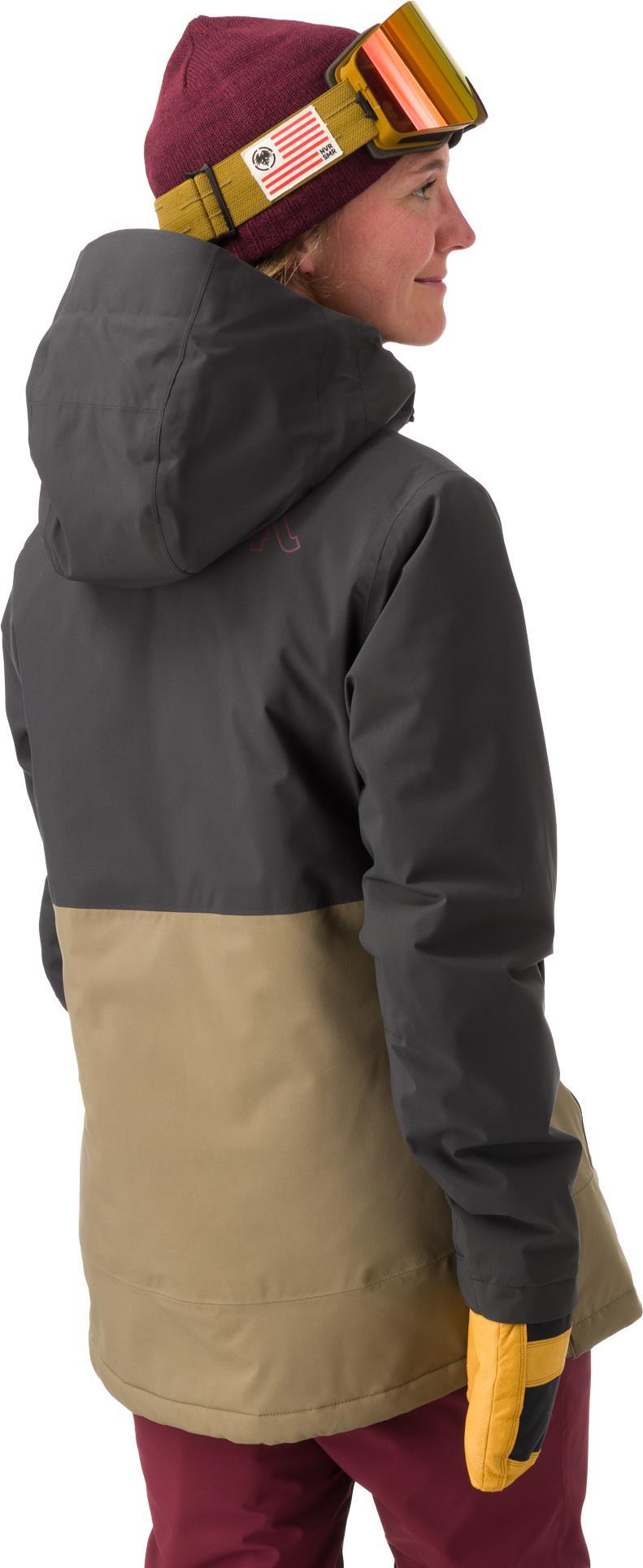 Sarah Anorak - Womens - black / capers 1