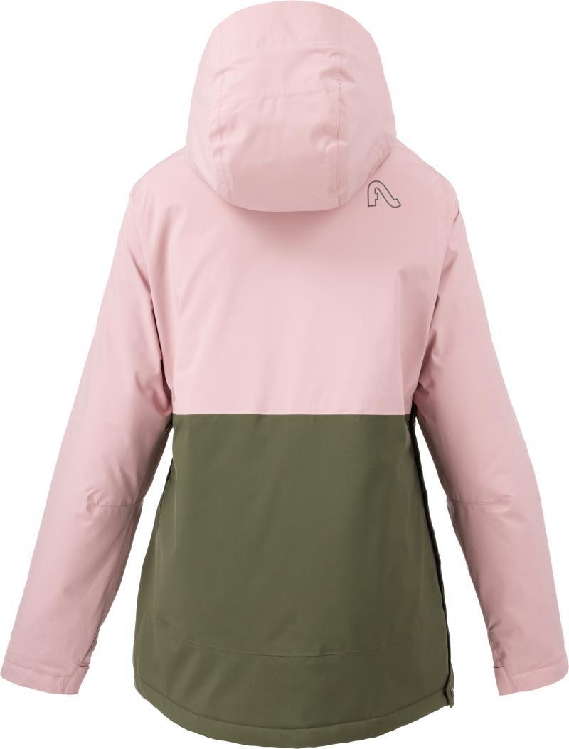 Sarah Anorak - Womens - dusty iris / evergreen 1