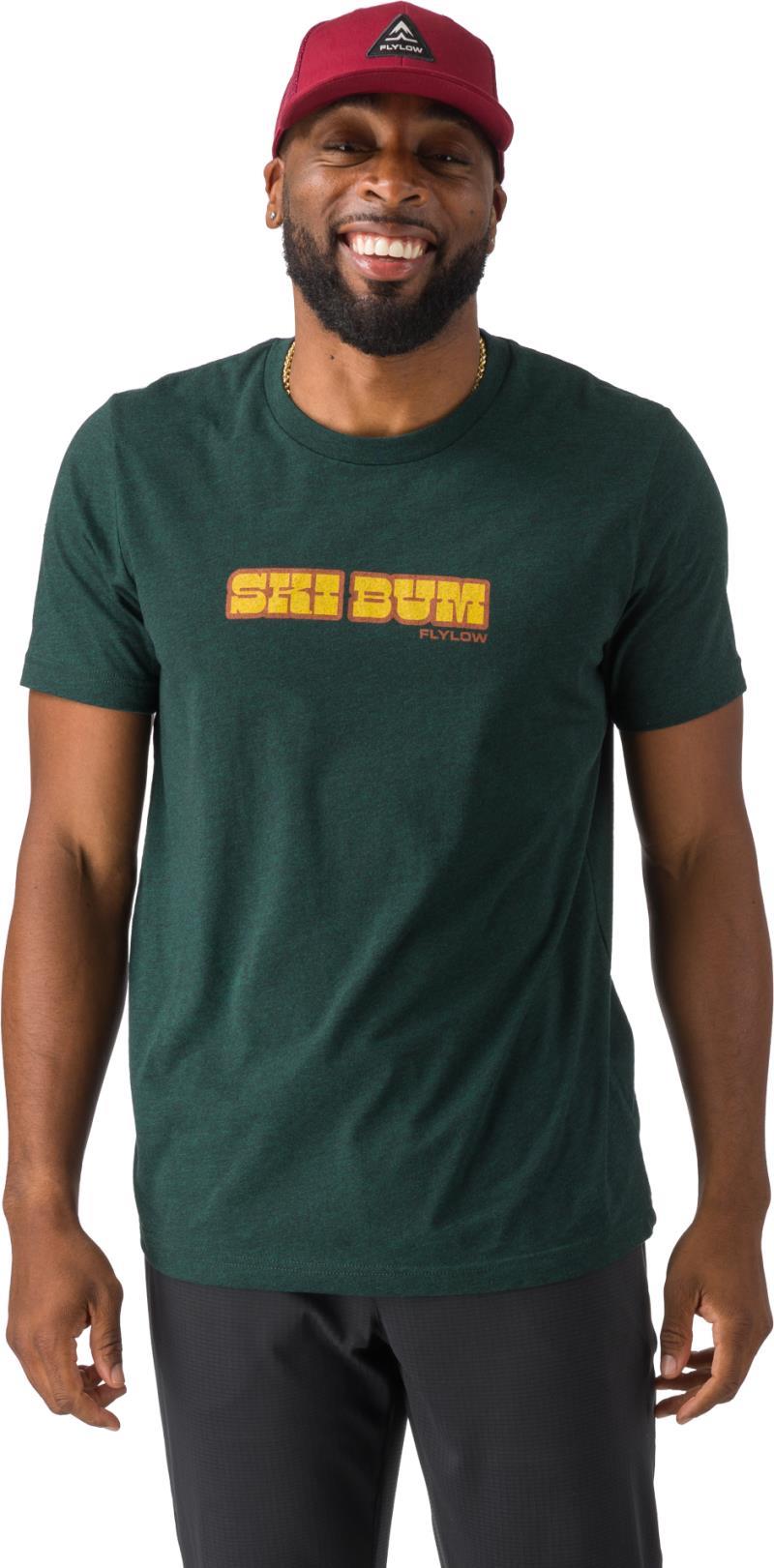Ski Bum Tee - Mens - evergreen heather 1