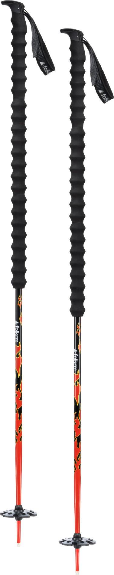 Wyeast Ski Poles - flame 1