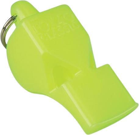 Classic Pealess Whistle - Neon Yellow 1
