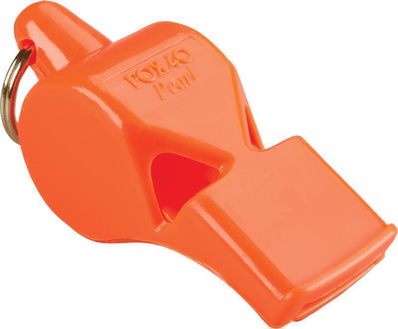 Pearl Pealess Whistle - Orange 1