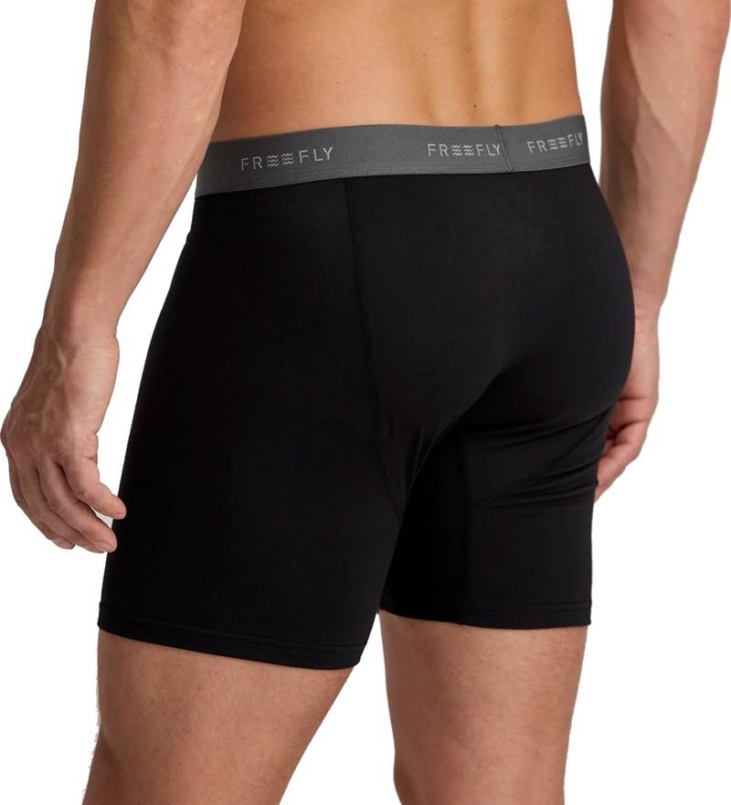 Bamboo Motion Boxer Brief - Mens - black 1