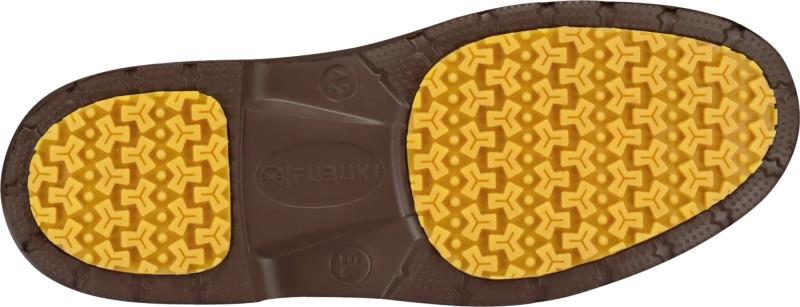 Okinawa Rain Boots - dark brown 1