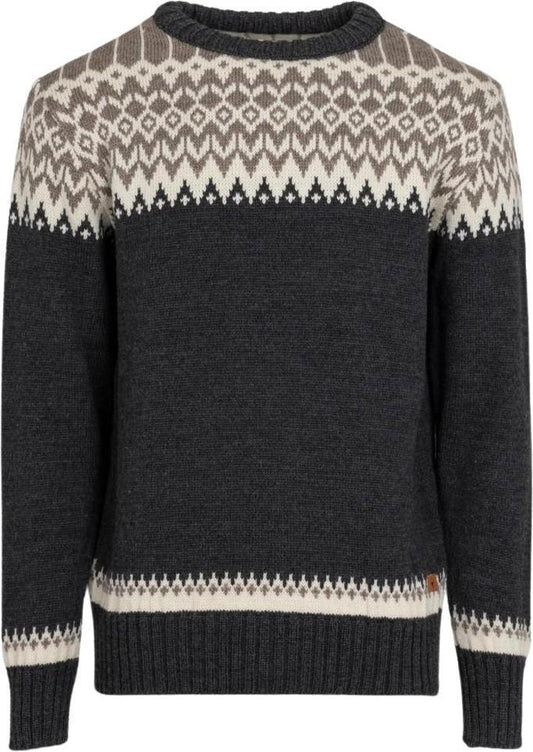 Alp Sweater, 100% Merino - Mens - Coal 1