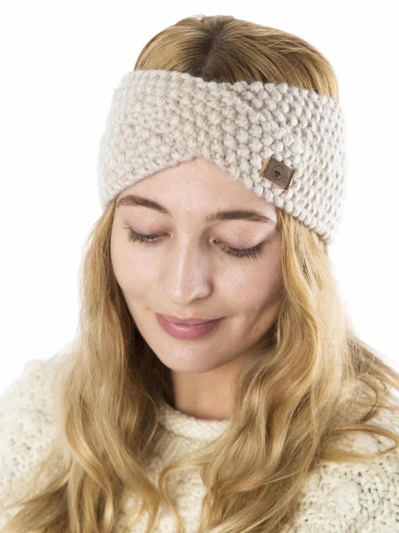 Alrune Band, 100% Merino - Beige 2