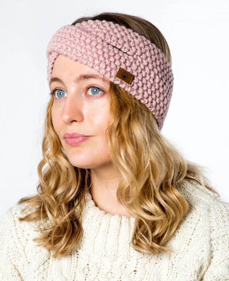 Alrune Band, 100% Merino - Dark Rose 2