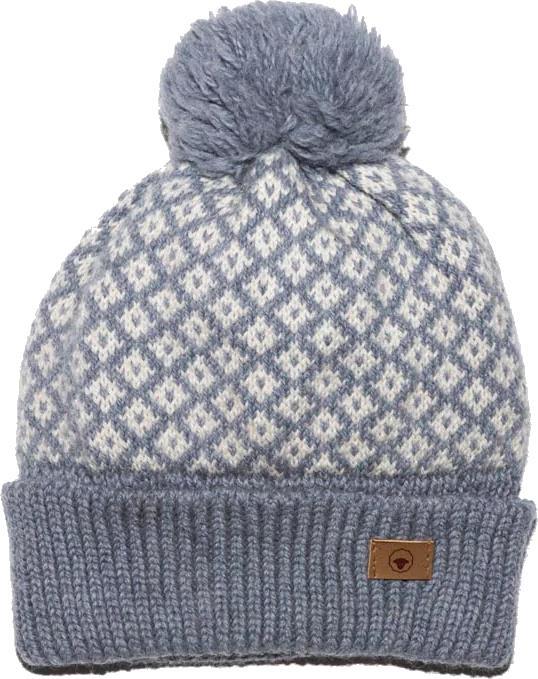 Iris Hat, 100% Merino - Denim 1