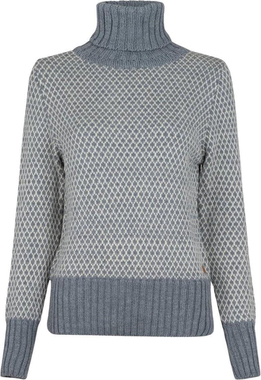 Liv Sweater, 100% Merino - Womens - Denim 1