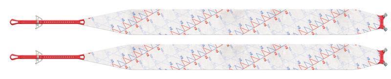Alpinist LT Skins - 115mm x 183-199cm - Long - Red / Blue - not applicable 1