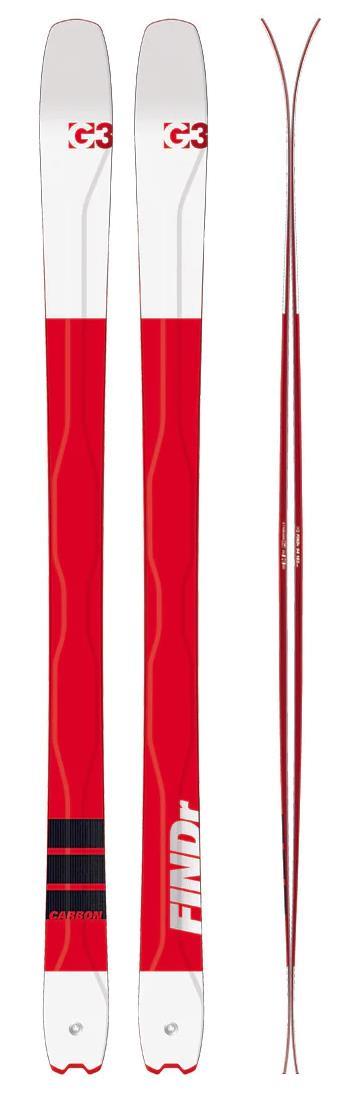 FINDr 94 Skis - red 1