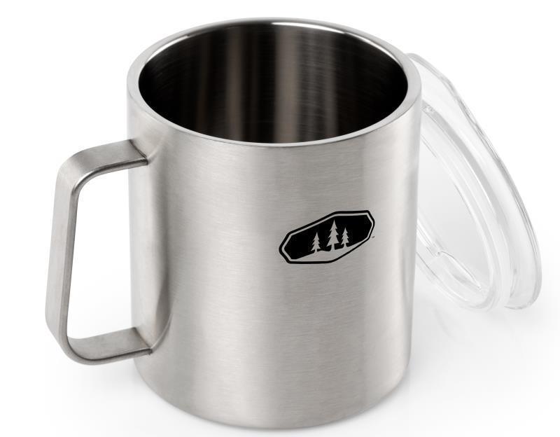 Glacier Stainless Camp Cup 444ml / 15oz - Brushed 3