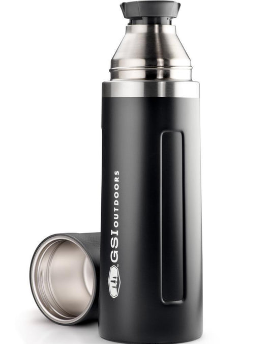 Glacier Vacuum Bottle 1L - Black - not applicable 1