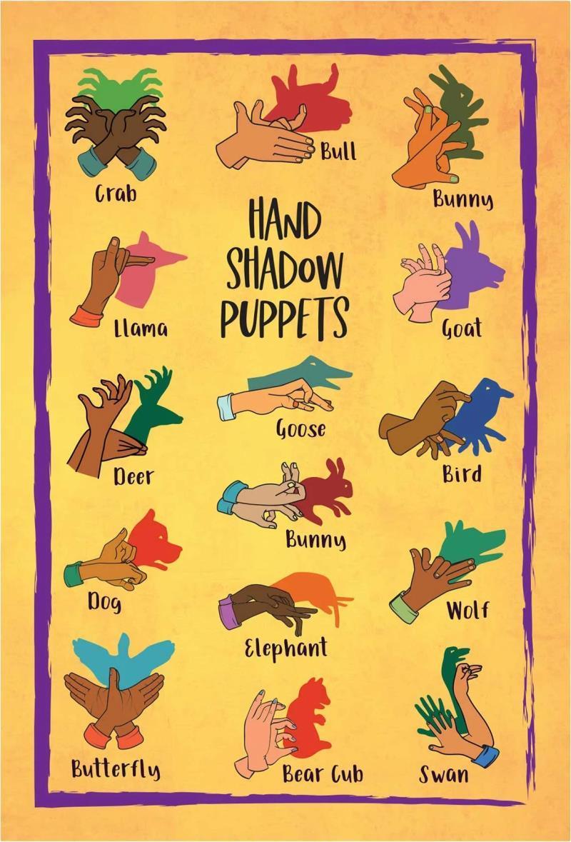 Outside / Inside - Mini Puzzle - Shadow Hand Puppet 1