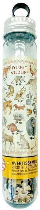 Outside / Inside - Mini Puzzle - forest wildlife 1