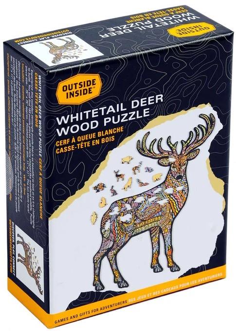 Outside / Inside - Wood Puzzle - buck 1