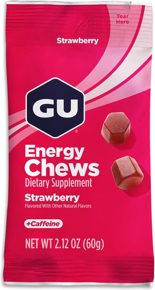 GU Energy Chews - strawberry 1