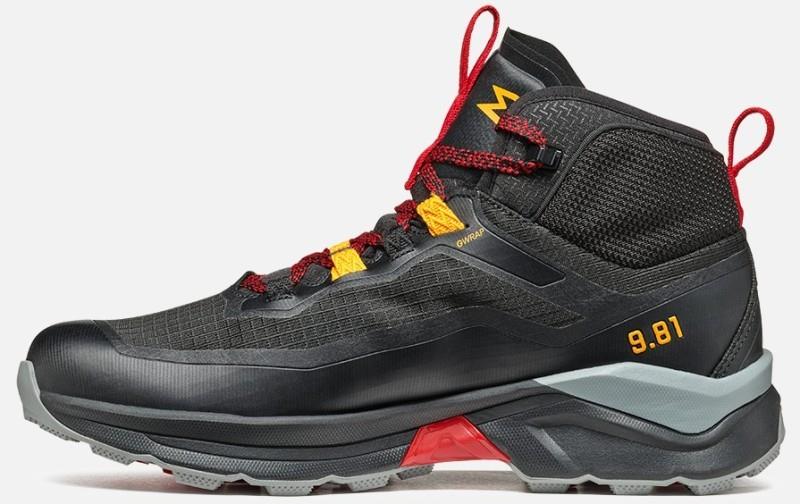9.81 Engage Mid GTX - Unisex - black / garmont orange 1