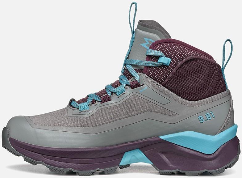 9.81 Engage Mid GTX - Womens - december grey / milky blue 1