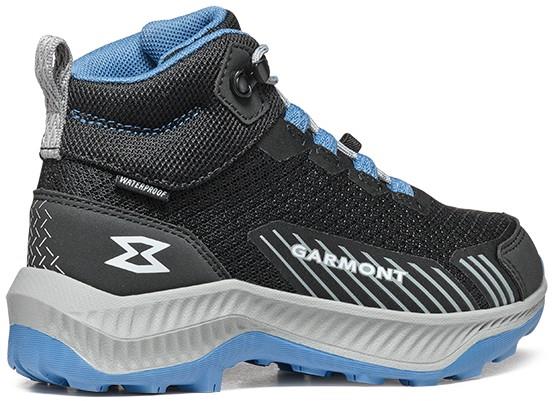 9.81 Pulse Mid WP - Kids - black / coronet blue 1