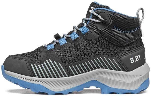 9.81 Pulse Mid WP - Kids - black / coronet blue 1