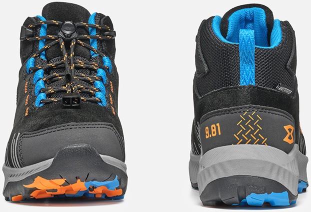 9.81 Pulse Trek WP - Kids - black / shock blue 1