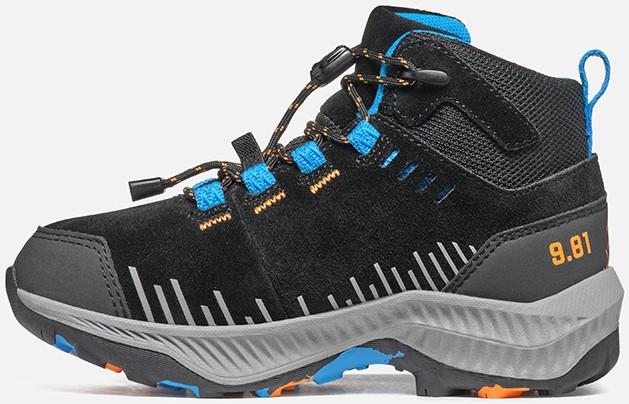 9.81 Pulse WP - Kids - black / coronet blue 1