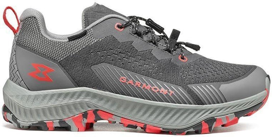 9.81 Pulse WP - Womens - shadow grey / cayenne red 1