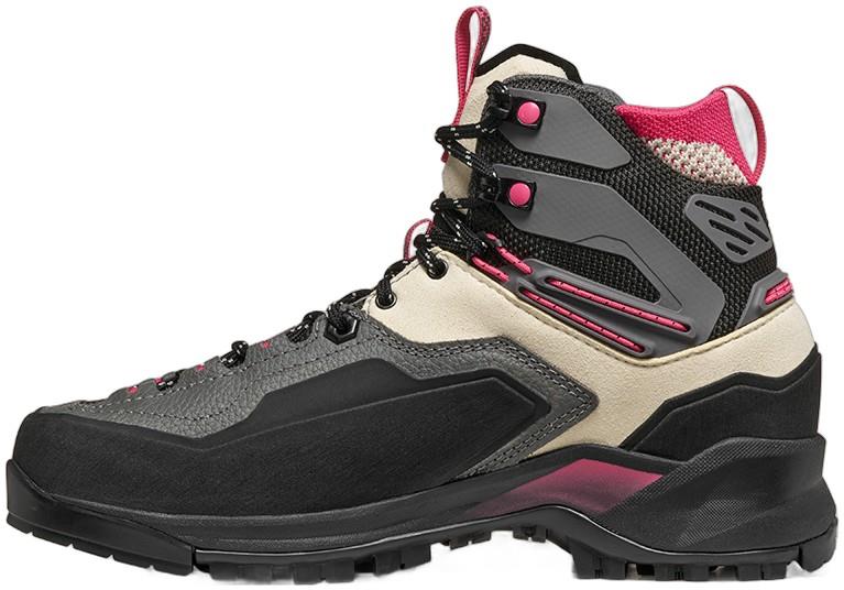 Akron Mid GTX - Womens - whitecup grey / raspberry pink 1