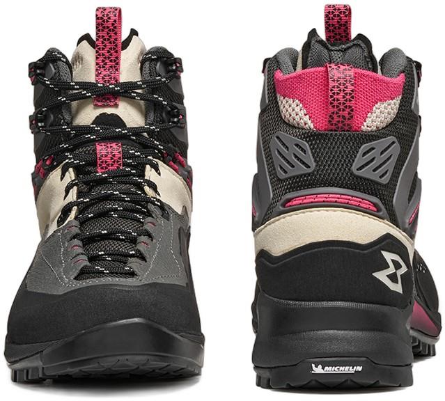 Akron Mid GTX - Womens - whitecup grey / raspberry pink 1