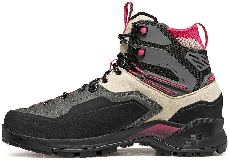 Akron Mid GTX - Womens - whitecup grey / raspberry pink 1