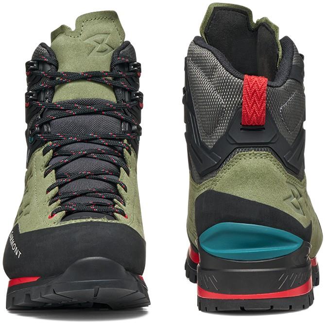 Ascent Evo GTX - Mens - olivine green / racing red 1